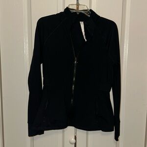 Fabletics black jacket. Size Large.